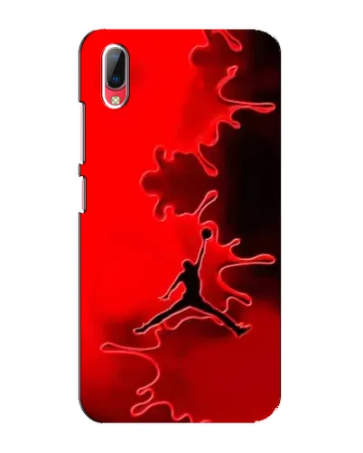 Чехол для Vivo Y93 / Y93S с картинкой «Jordan Red Smoke»