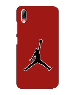 Чехол для Vivo Y93 / Y93S с картинкой «Jordan Red Back»
