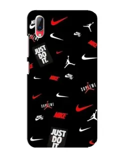 Чехол для Vivo Y93 / Y93S с картинкой «Nike Mix Pattern»