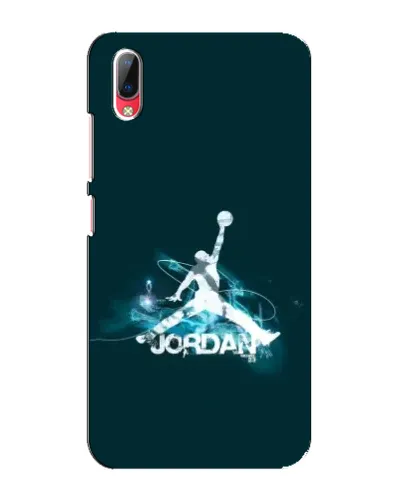 Чехол для Vivo Y93 / Y93S с картинкой «Jordan Blue Fire»