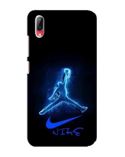 Чехол для Vivo Y93 / Y93S с картинкой «Jordan Neon Blue»
