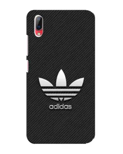 Чехол для Vivo Y93 / Y93S с картинкой «Adidas Карбоновая текстура»