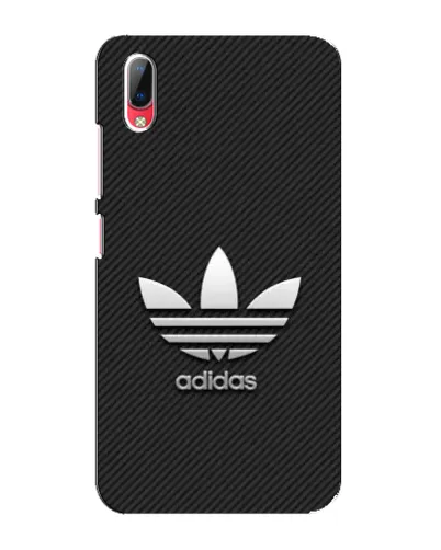 Чехол для Vivo Y93 / Y93S с картинкой «Adidas Карбоновая текстура»