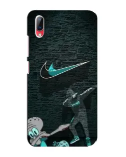 Чехол для Vivo Y93 / Y93S с картинкой «Спортивный арт Nike»