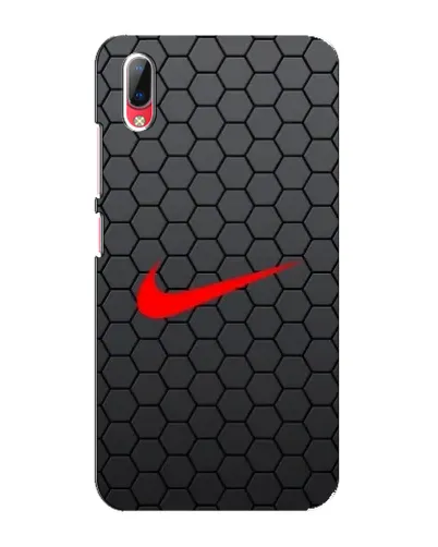 Чехол для Vivo Y93 / Y93S с картинкой «Nike — карбоновая сетка»