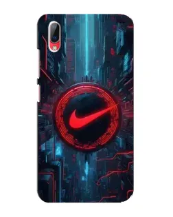 Чехол для Vivo Y93 / Y93S с картинкой «Техногенный стиль Nike»