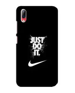 Чехол для Vivo Y93 / Y93S с картинкой «Текстовый принт Nike»