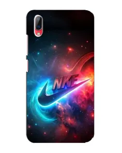 Чехол для Vivo Y93 / Y93S с картинкой «Огненный логотип Nike»