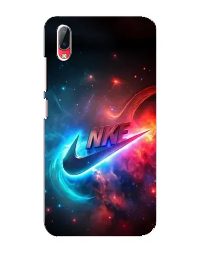 Чехол для Vivo Y93 / Y93S с картинкой «Огненный логотип Nike»