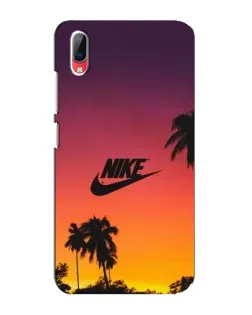 Чехол для Vivo Y93 / Y93S с картинкой «Nike на закате солнца»