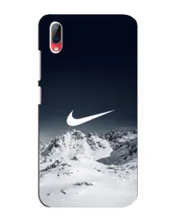 Чехол для Vivo Y93 / Y93S с картинкой «Nike — зимние горы»