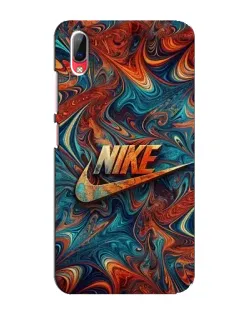Чехол для Vivo Y93 / Y93S с картинкой «Nike в абстракции»