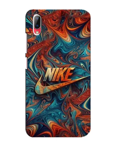 Чехол для Vivo Y93 / Y93S с картинкой «Nike в абстракции»