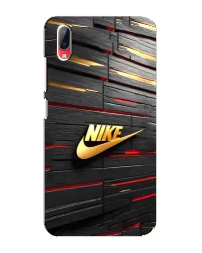 Чехол для Vivo Y93 / Y93S с картинкой «Золотой Nike на металле»