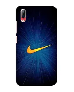 Чехол для Vivo Y93 / Y93S с картинкой «Синий пульс Nike» Чехол для Vivo Y93 / Y93S с картинкой «Синий пульс Nike»