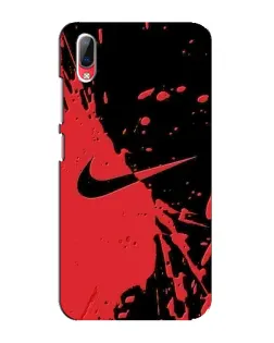 Чехол для Vivo Y93 / Y93S с картинкой «Красные брызги Nike» Чехол для Vivo Y93 / Y93S с картинкой «Красные брызги Nike»