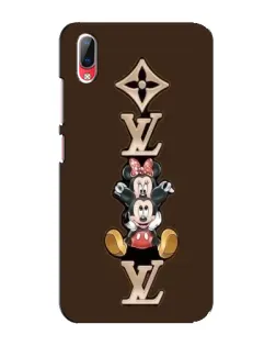 Чехол для Vivo Y93 / Y93S с картинкой «LV и Микки Маус»