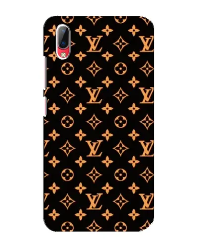Чехол для Vivo Y93 / Y93S с картинкой «Золотая монограмма LV»