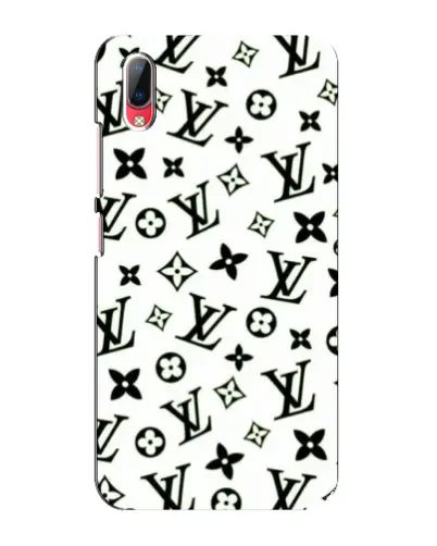 Чехол для Vivo Y93 / Y93S с картинкой «Монохромный хаос LV»