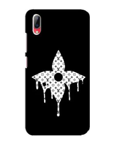 Чехол для Vivo Y93 / Y93S с картинкой «Цветочная монограмма»