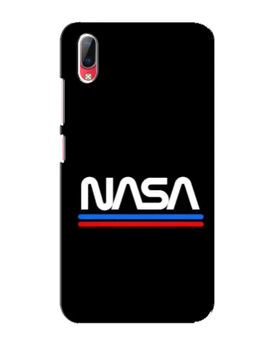 Чехол для Vivo Y93 / Y93S с картинкой «NASA — классика Red Blue» Чехол для Vivo Y93 / Y93S с картинкой «NASA — классика Red Blue»