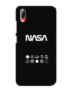 Чехол для Vivo Y93 / Y93S с картинкой «NASA — технический принт»