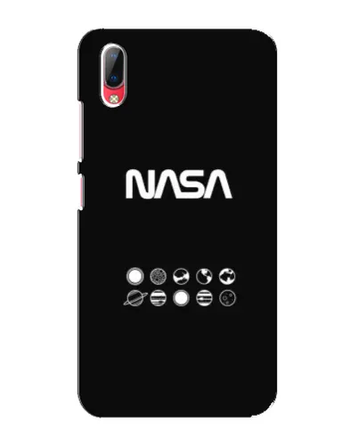 Чехол для Vivo Y93 / Y93S с картинкой «NASA — технический принт» Чехол для Vivo Y93 / Y93S с картинкой «NASA — технический принт»