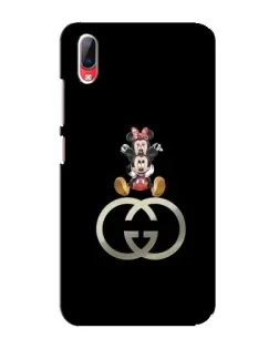 Чехол для Vivo Y93 / Y93S с картинкой «Минни Маус на лого» Чехол для Vivo Y93 / Y93S с картинкой «Минни Маус на лого»