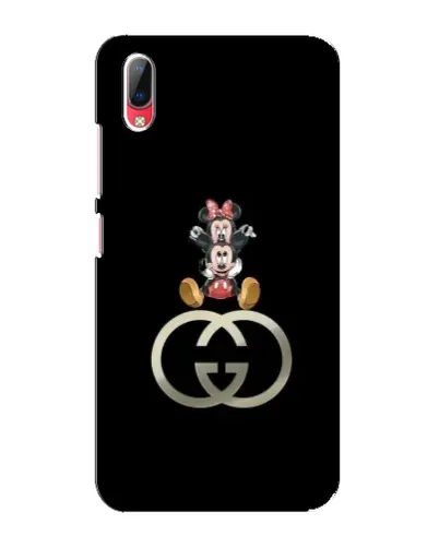 Чехол для Vivo Y93 / Y93S с картинкой «Минни Маус на лого» Чехол для Vivo Y93 / Y93S с картинкой «Минни Маус на лого»