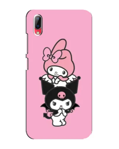 Чехол для Vivo Y93 / Y93S с картинкой «My Melody и Kuromi» Чехол для Vivo Y93 / Y93S с картинкой «My Melody и Kuromi»