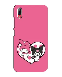 Чехол для Vivo Y93 / Y93S с картинкой «Kuromi и My Melody» Чехол для Vivo Y93 / Y93S с картинкой «Kuromi и My Melody»