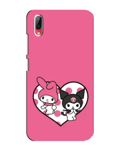 Чехол для Vivo Y93 / Y93S с картинкой «Kuromi и My Melody» Чехол для Vivo Y93 / Y93S с картинкой «Kuromi и My Melody»