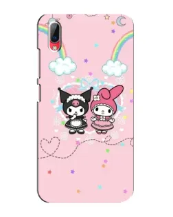 Чехол для Vivo Y93 / Y93S с картинкой «My Melody и Kuromi» Чехол для Vivo Y93 / Y93S с картинкой «My Melody и Kuromi»