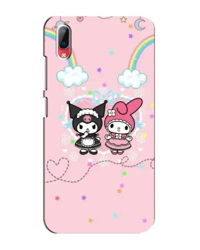 Чехол для Vivo Y93 / Y93S с картинкой «My Melody и Kuromi» Чехол для Vivo Y93 / Y93S с картинкой «My Melody и Kuromi»