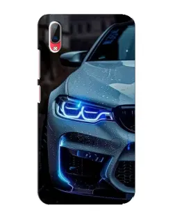 Чехол для Vivo Y93 / Y93S с картинкой «Взгляд BMW с синими фарами» Чехол для Vivo Y93 / Y93S с картинкой «Взгляд BMW с синими фарами»