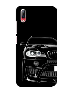 Чехол для Vivo Y93 / Y93S с картинкой «Темный силуэт BMW»