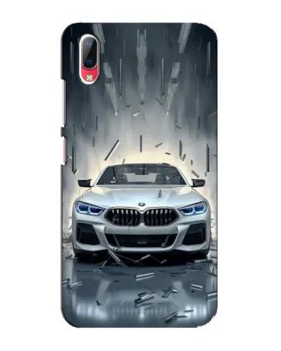 Чехол для Vivo Y93 / Y93S с картинкой «BMW в свете фар»