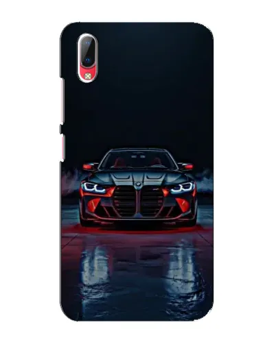 Чехол для Vivo Y93 / Y93S с картинкой «BMW на мокрой дороге»