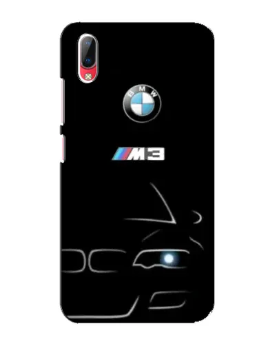 Чехол для Vivo Y93 / Y93S с картинкой «Минималистичный принт BMW M3»
