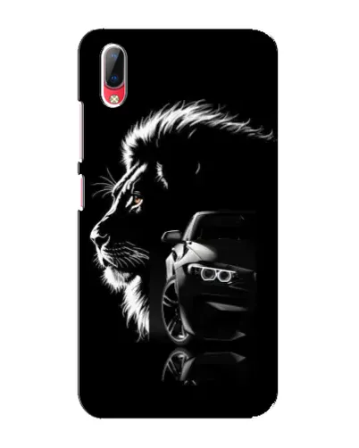 Чехол для Vivo Y93 / Y93S с картинкой «BMW и лев»