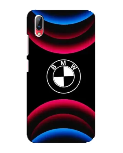 Чехол для Vivo Y93 / Y93S с картинкой «Логотип BMW и неоновые дуги»