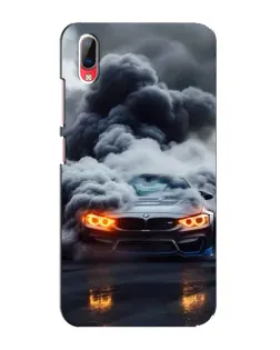 Чехол для Vivo Y93 / Y93S с картинкой «BMW в дыму»