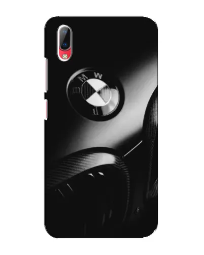 Чехол для Vivo Y93 / Y93S с картинкой «Эмблема BMW — макро»