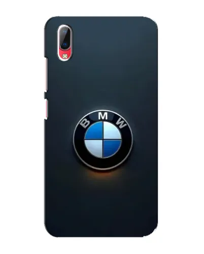 Чехол для Vivo Y93 / Y93S с картинкой «Логотип BMW — минимализм»