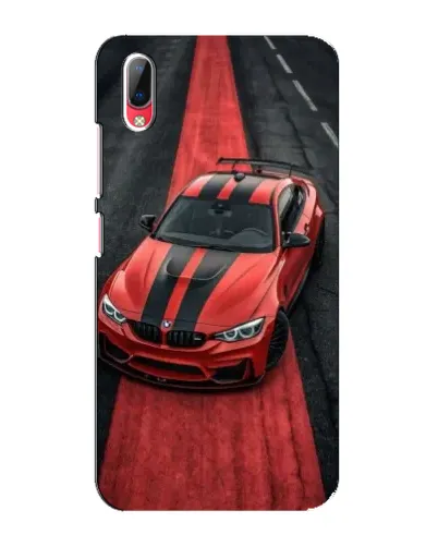 Чехол для Vivo Y93 / Y93S с картинкой «BMW на красной дорожке»