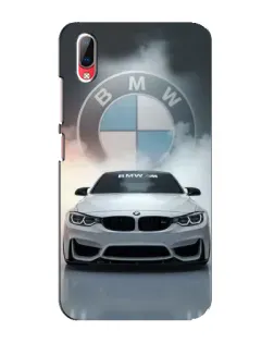 Чохол для Vivo Y93 / Y93S з картинкою «BMW в білому диму»