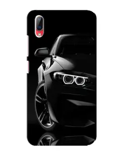 Чохол для Vivo Y93 / Y93S з картинкою «Чорна BMW — профіль»