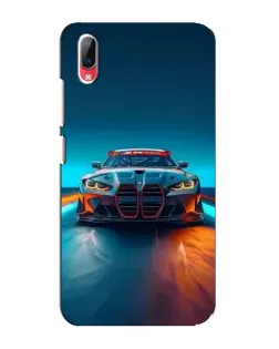 Чохол для Vivo Y93 / Y93S з картинкою «BMW — вогні неону»