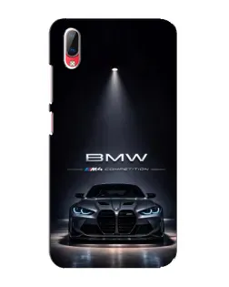 Чохол для Vivo Y93 / Y93S з картинкою «BMW крізь нічне місто»