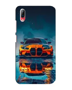 Чохол для Vivo Y93 / Y93S з картинкою «BMW — золота емблема»